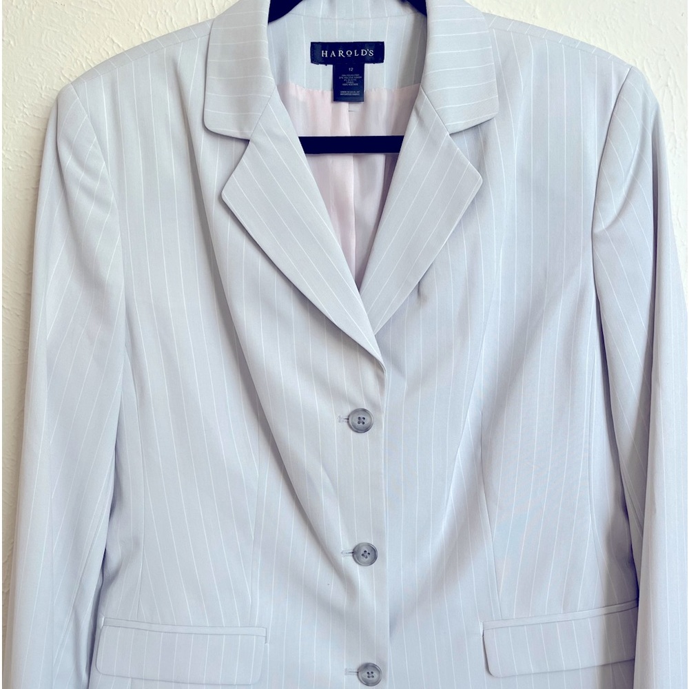 Harold’s size 12 pants suit